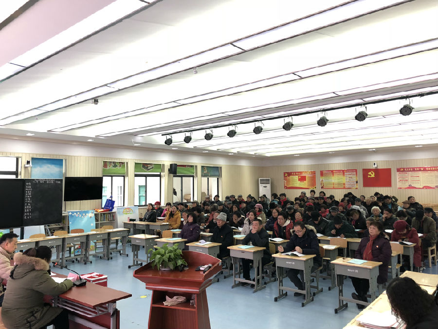 2019.1.8沿河社区”两委“班子及成员履职情况报告评议大会1.JPG