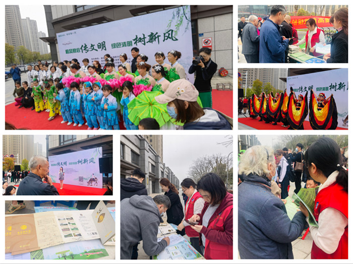 新河社区筹备组开展“移风易俗传文明 绿色清明树新风”主题广场活动2021.3.29.jpg